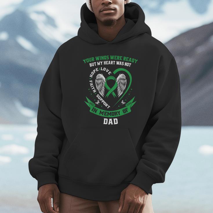 In Memory Of Dad Kidney Disease Awareness Products Unisex Hoodie