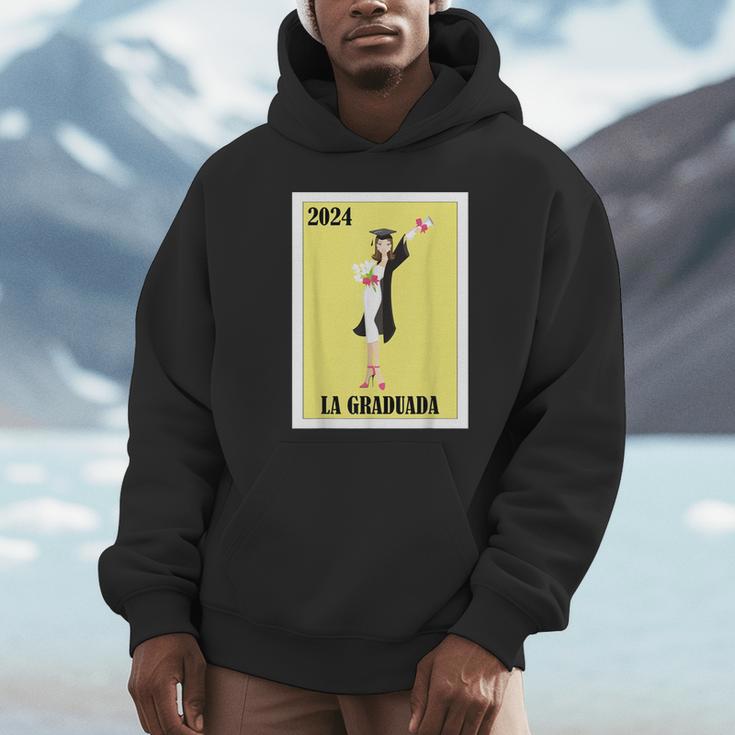 Mexican For Graduation La Graduada 2024 Unisex Hoodie