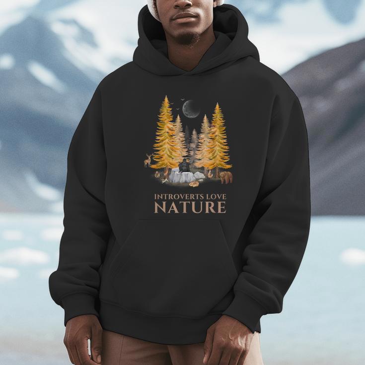 Nature Scene Tees For Introverts Quiet Escape Solitude Unisex Hoodie Nature Scene Tees For Introverts Quiet Escape Solitude Unisex Hoodie