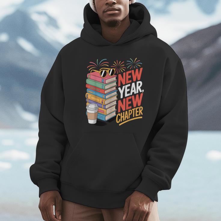 New Year New Chapter Book Lover Reader Unisex Hoodie