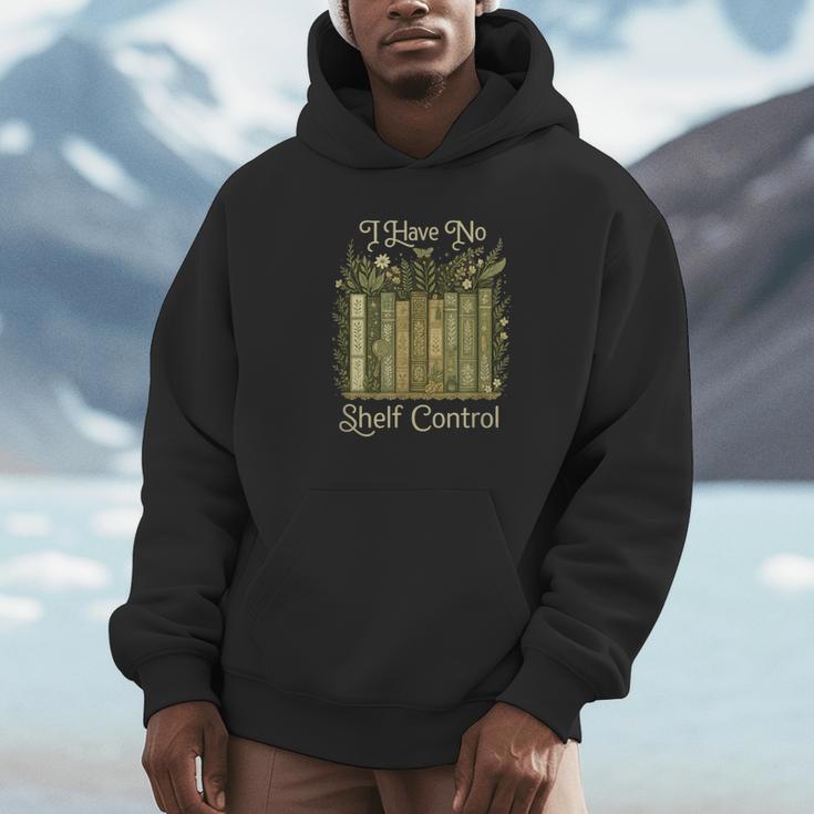 I Have No Shelf Control Vintage Botanical Books Graphic Unisex Hoodie I Have No Shelf Control Vintage Botanical Books Graphic Unisex Hoodie