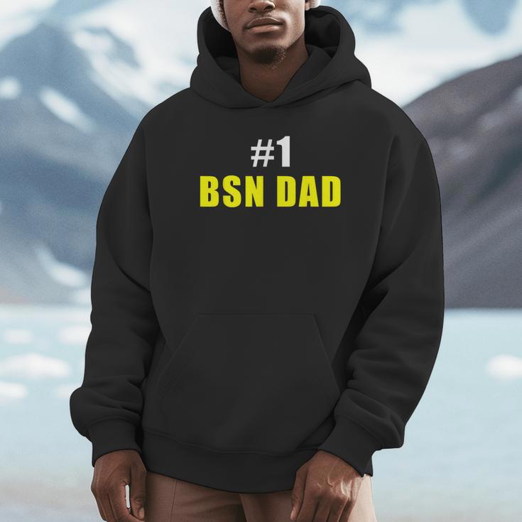 Nurse BSN Student Graduate Dad Nursing Graduation Unisex Hoodie
