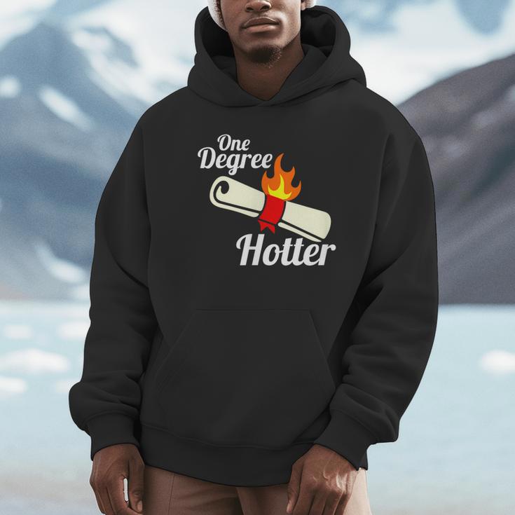 One Degree Hotter GraduationShirt For College Grads Unisex Hoodie