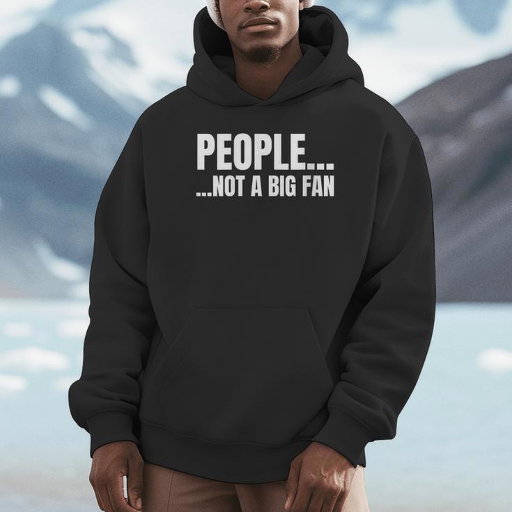 People Not A Big Fan Tshirt As a Sarcastic Introvert Unisex Hoodie People Not A Big Fan Tshirt As a Sarcastic Introvert Unisex Hoodie