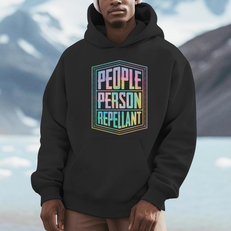 People Person Repellant Antisocial Introvert Unisex Hoodie People Person Repellant Antisocial Introvert Unisex Hoodie