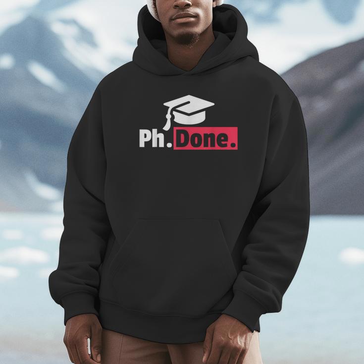 PhD GraduationShirt PhDone Tee For Graduates Unisex Hoodie