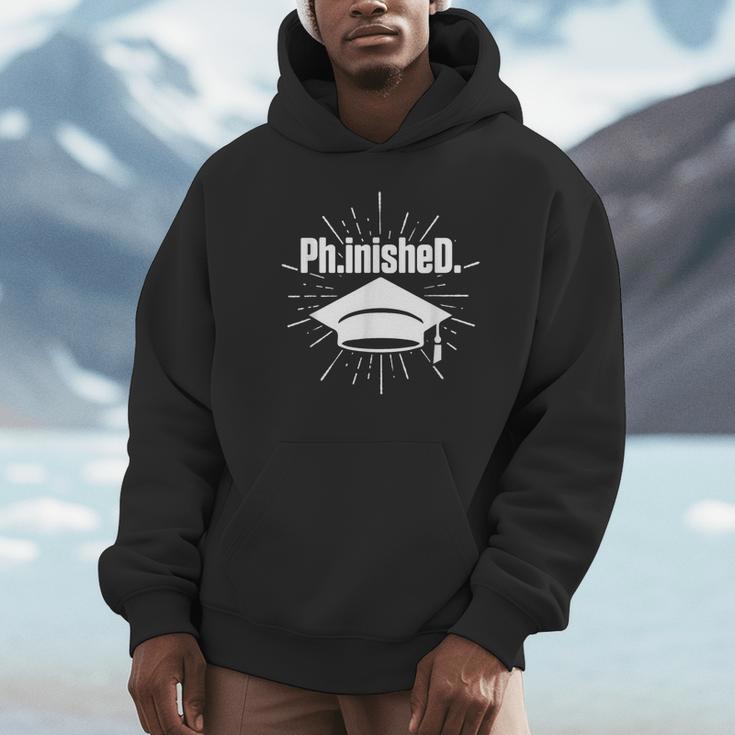 PhinisheD PhD Graduation Doctor Of Philosophy Unisex Hoodie