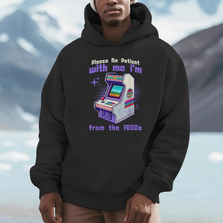 Please Be Patient With Me I'm From The 1900s Gamer Gaming Unisex Hoodie Please Be Patient With Me I'm From The 1900s Gamer Gaming Unisex Hoodie