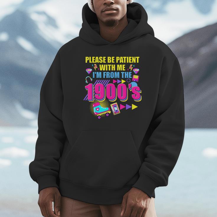 Please Be Patient With Me I'm From The 1900s Retro Vibes Unisex Hoodie