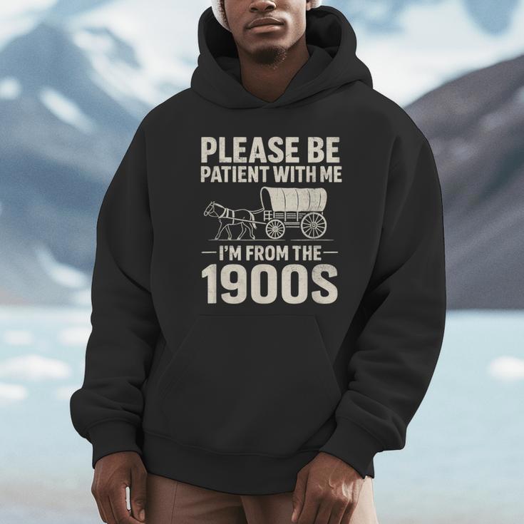 Please Be Patient I'm From The 1900s Vintage Old-Timer Unisex Hoodie