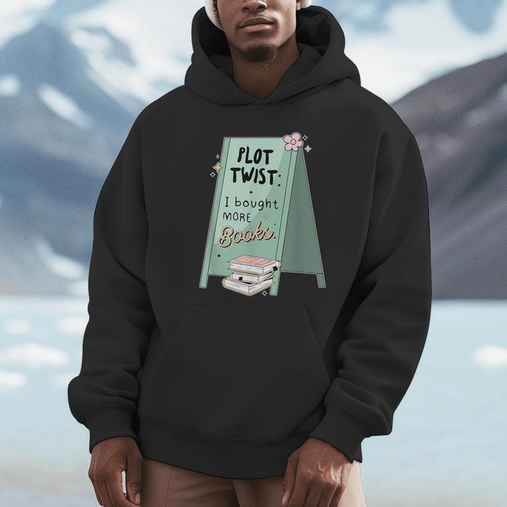 Plot Twist I Bought More Books Bookish Unisex Hoodie