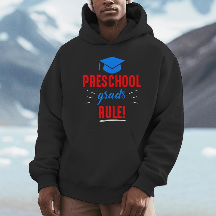 Preschooler Graduation Grad Cap Preschool Grads Rule Unisex Hoodie