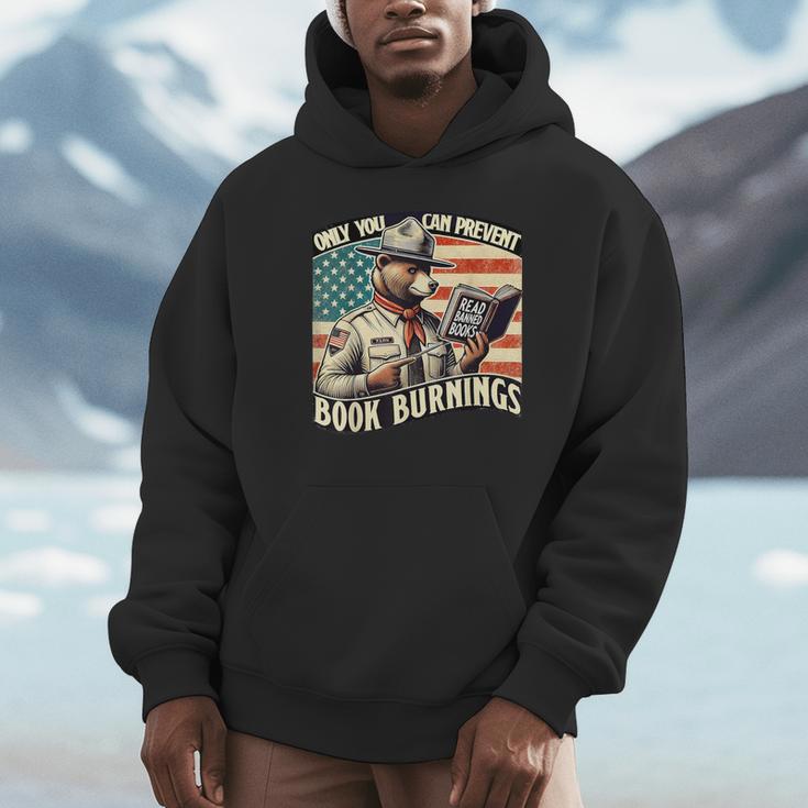 Only You Can Prevent Book Burnings Books Unisex Hoodie