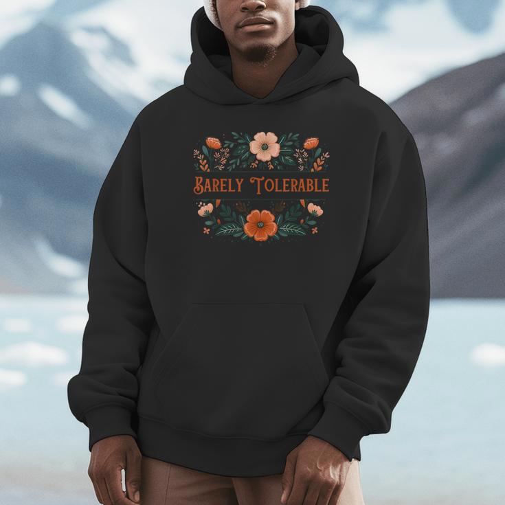 Pride And Prejudice Barely Tolerable Book Lover Bookish Unisex Hoodie