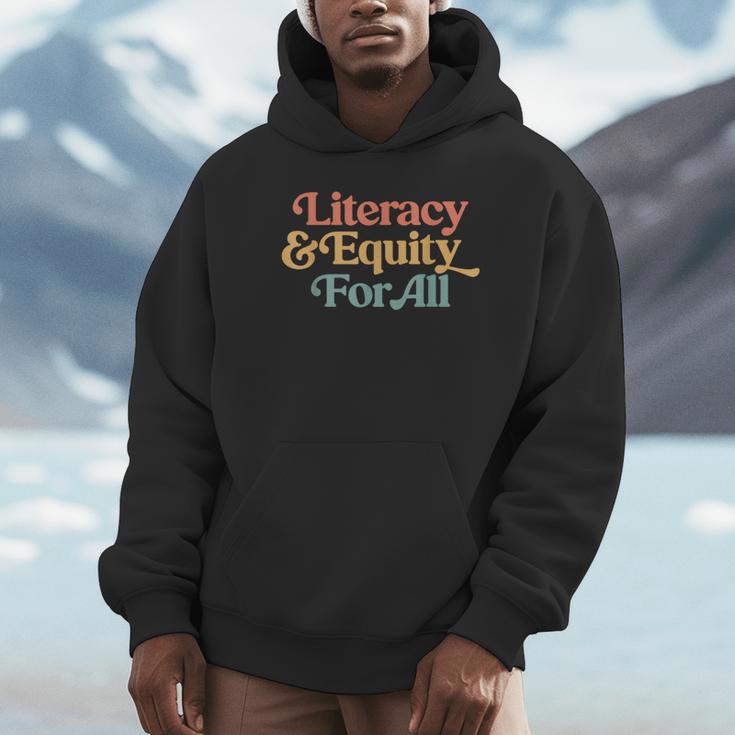 Protect Libraries Banned Books Literacy And Equity For All Unisex Hoodie