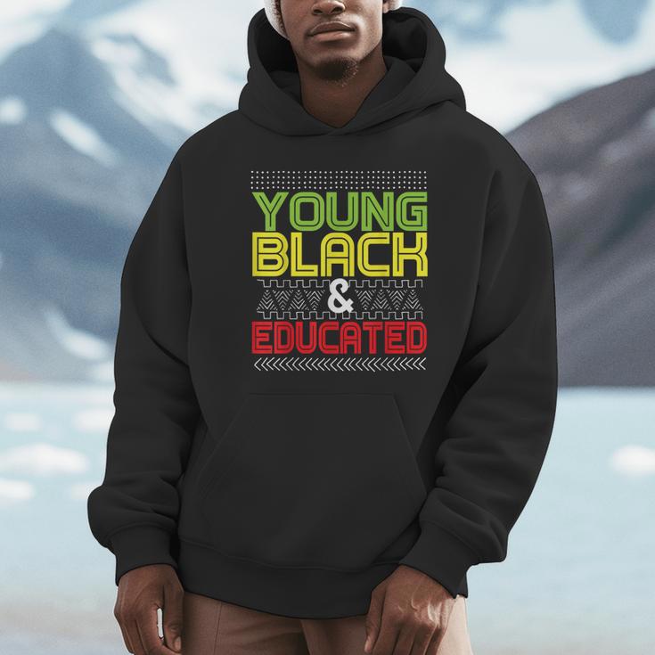 Proud African American Educated Graduation Unisex Hoodie