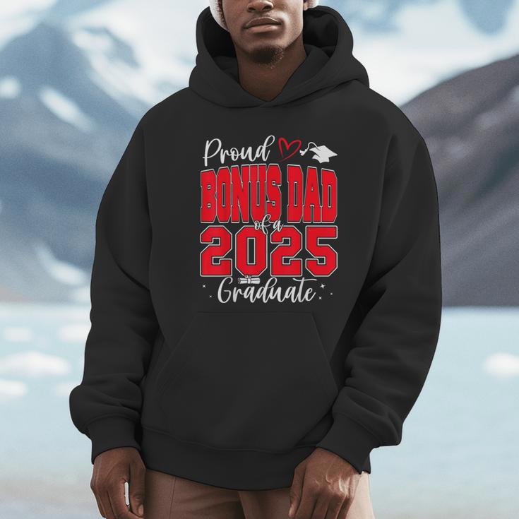 Proud Bonus Dad Of a Class Of 2025 Graduate Graduation Unisex Hoodie