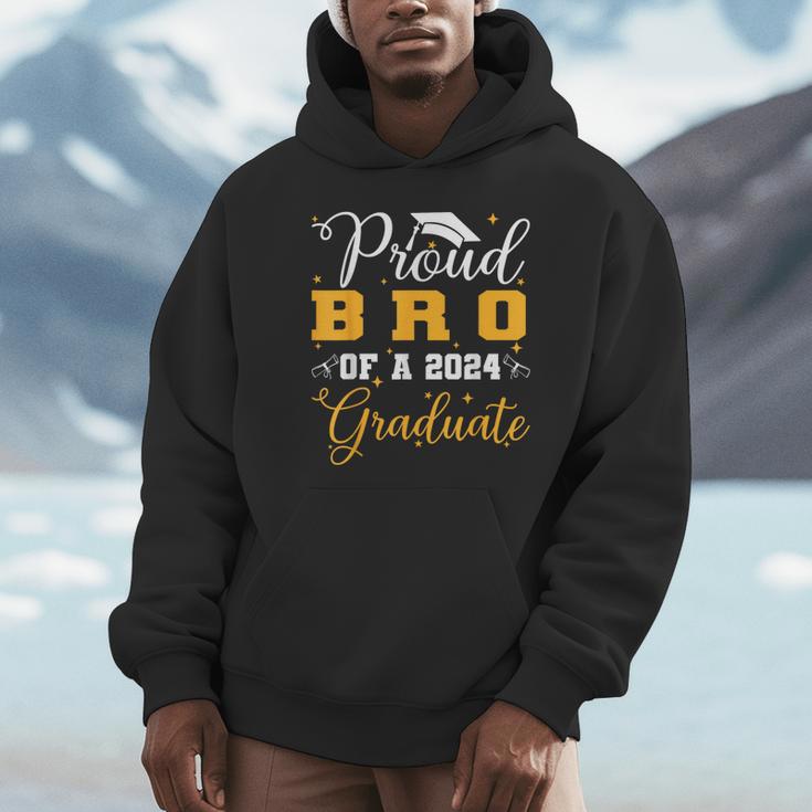 Proud Bro Of A Class Of 2024 Graduate Senior Graduation Unisex Hoodie