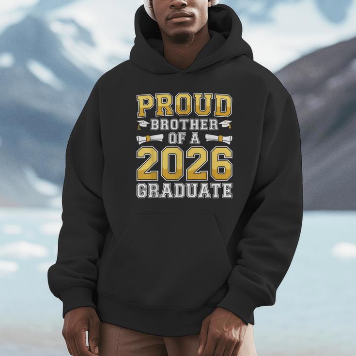 Proud Brother Of A 2026 Graduate Shirt Class 2026 Graduation Unisex Hoodie
