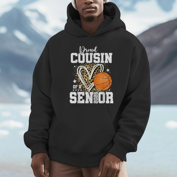Proud Cousin Of A 2026 Senior Basketball Graduation Leopard Unisex Hoodie