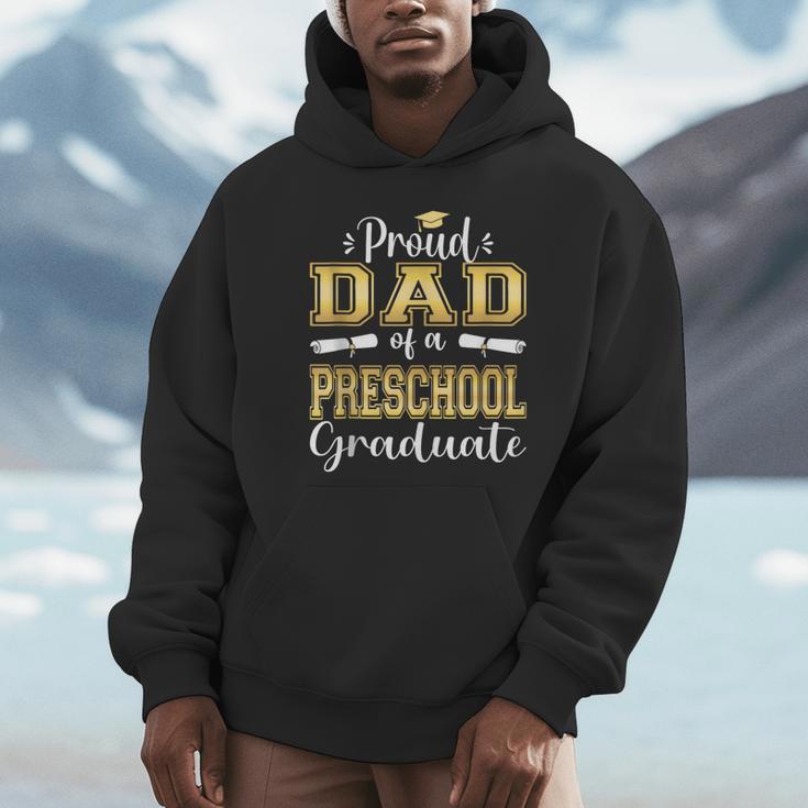 Proud Dad Of Pre School Graduate 2023 Graduation Dad Unisex Hoodie