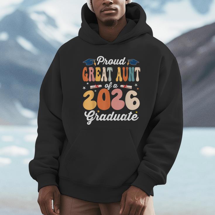 Proud Great Aunt Of a Class Of 2026 Graduate Graduation Unisex Hoodie