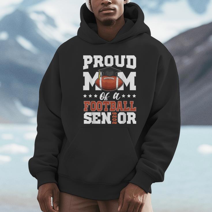 Proud Mom Of a Football Senior 2026 Graduation Gifts Unisex Hoodie