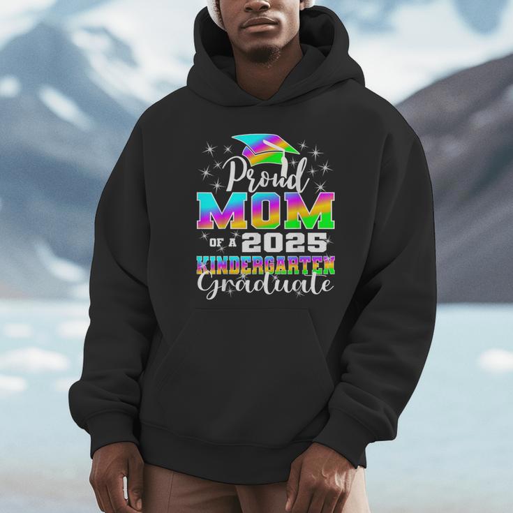 Proud Mom Of Kindergarten Graduate 2025 Graduation Mom Unisex Hoodie