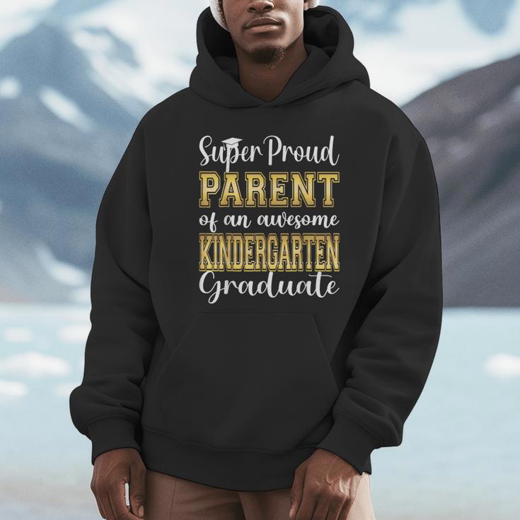 Proud Parent Of Kindergarten Graduate 2024 Graduation Parent Unisex Hoodie