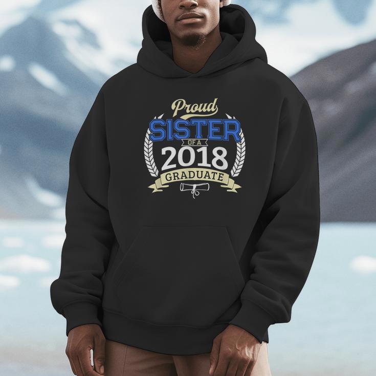 Proud Sister Of 2018 Graduate Shirt Graduation Grad Unisex Hoodie