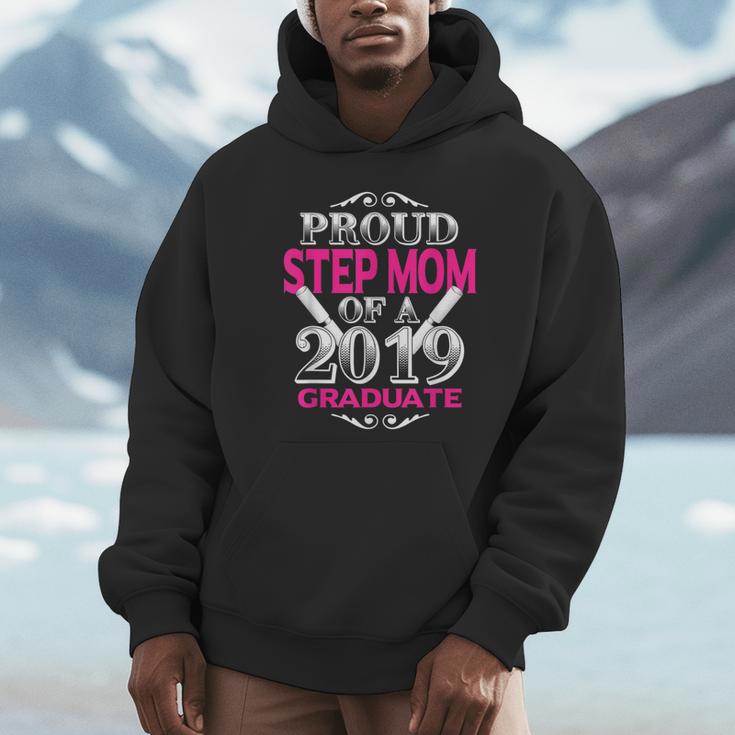 Proud Step Mom Of 2019 Graduate Class 2019 Tshirt Graduation Unisex Hoodie