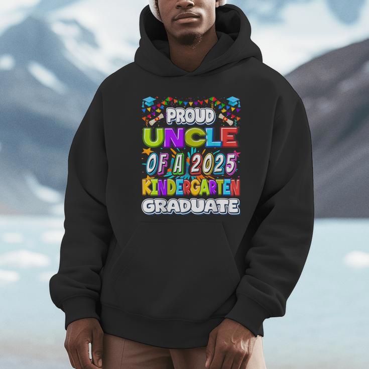 Proud UNCLE Of a 2025 Kindergarten Graduate Graduation Unisex Hoodie