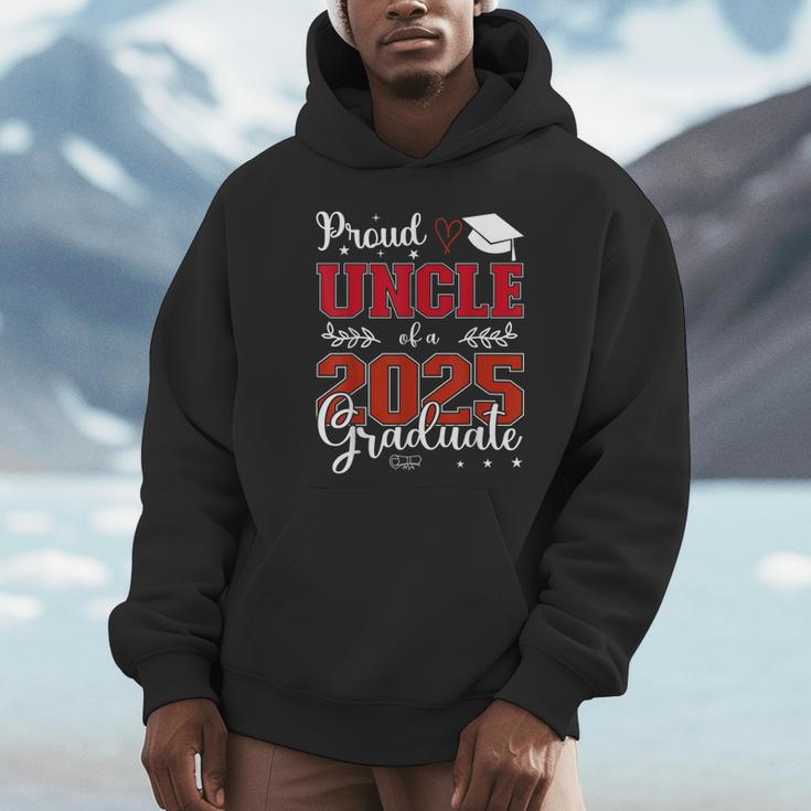 Proud Uncle Of a Class Of 2025 Graduate For Graduation Unisex Hoodie