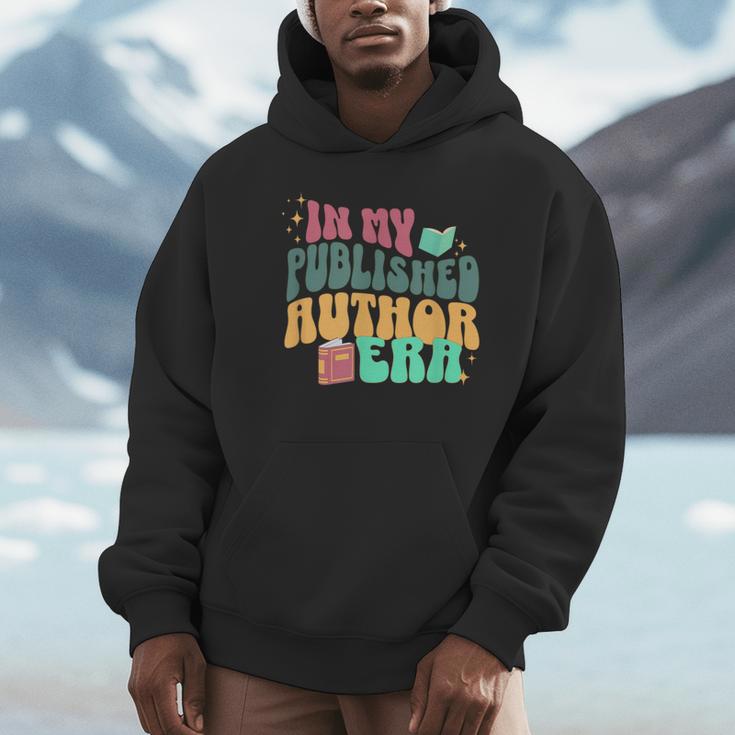 In My Published Author Era Cute Book Lover Writer Retro Tee Unisex Hoodie