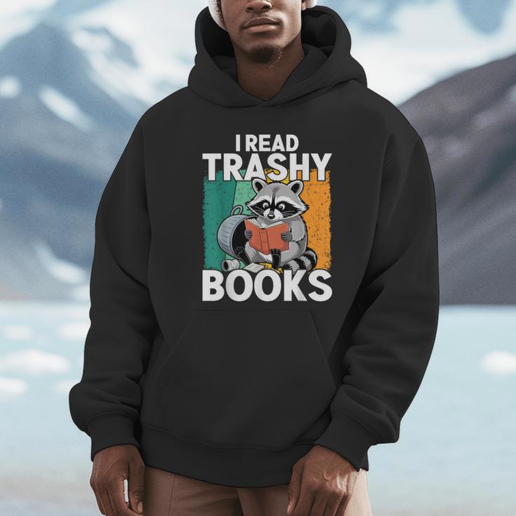 Raccoon Smutty Book Lover Spicy Romance Novels Women's Unisex Hoodie