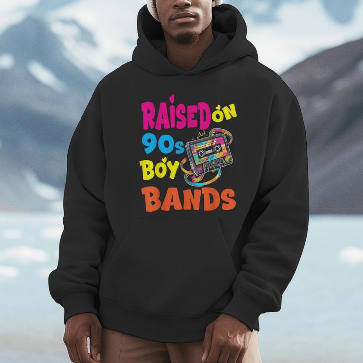 Raised On 90s Boy Bands Nostalgia Love Women Men Unisex Hoodie