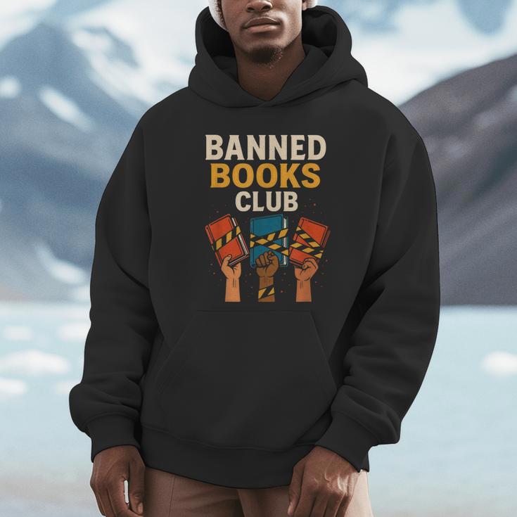 Read Banned Books Club Freely Anti-Censorship Librarian Unisex Hoodie Read Banned Books Club Freely Anti-Censorship Librarian Unisex Hoodie