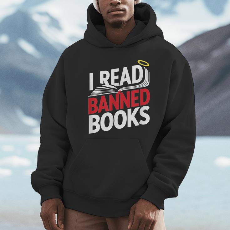 I Read Banned Books Defiant And Bold Unisex Hoodie