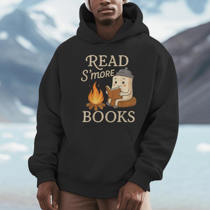 Read S'More Books Campfire Reading Book Lovers Camper Unisex Hoodie