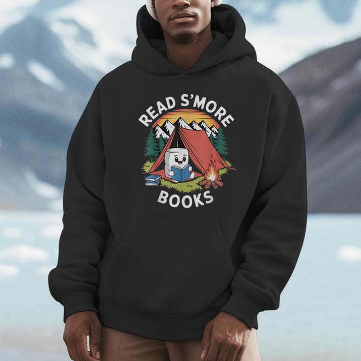 Read S'More Books Reading Camping Smores Kawaii S'Mores Unisex Hoodie