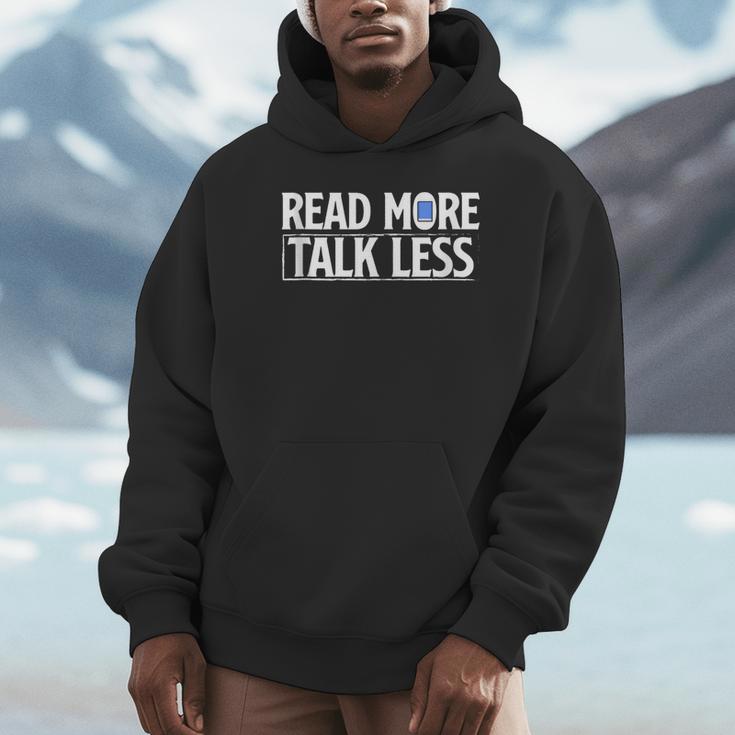 Read More Talk Less Introvert Unisex Hoodie