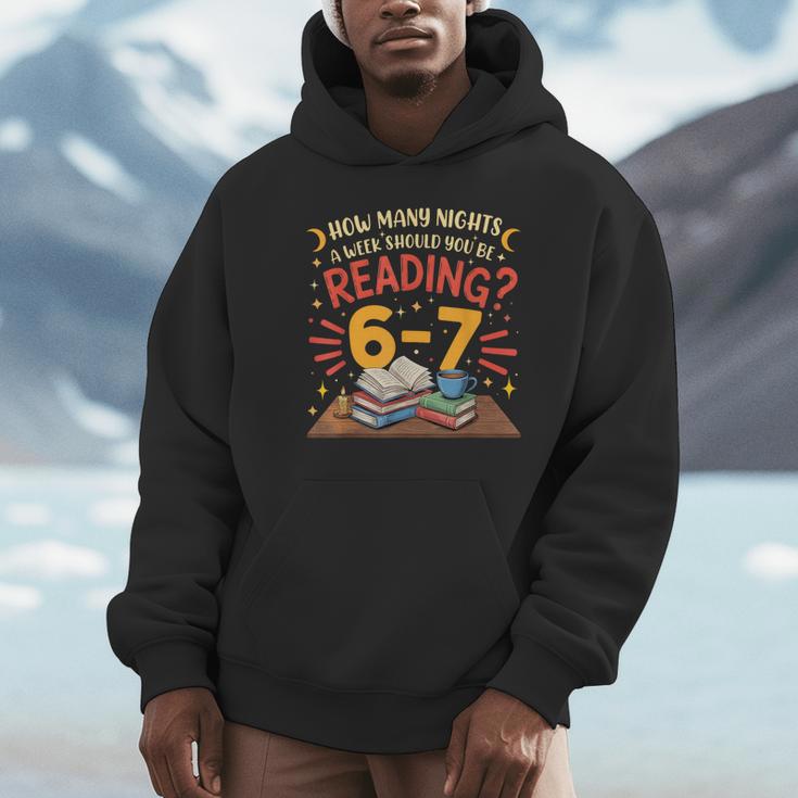 Reading 6 7 Six Seven Meme Slang Teacher Book Lover Unisex Hoodie Reading 6 7 Six Seven Meme Slang Teacher Book Lover Unisex Hoodie