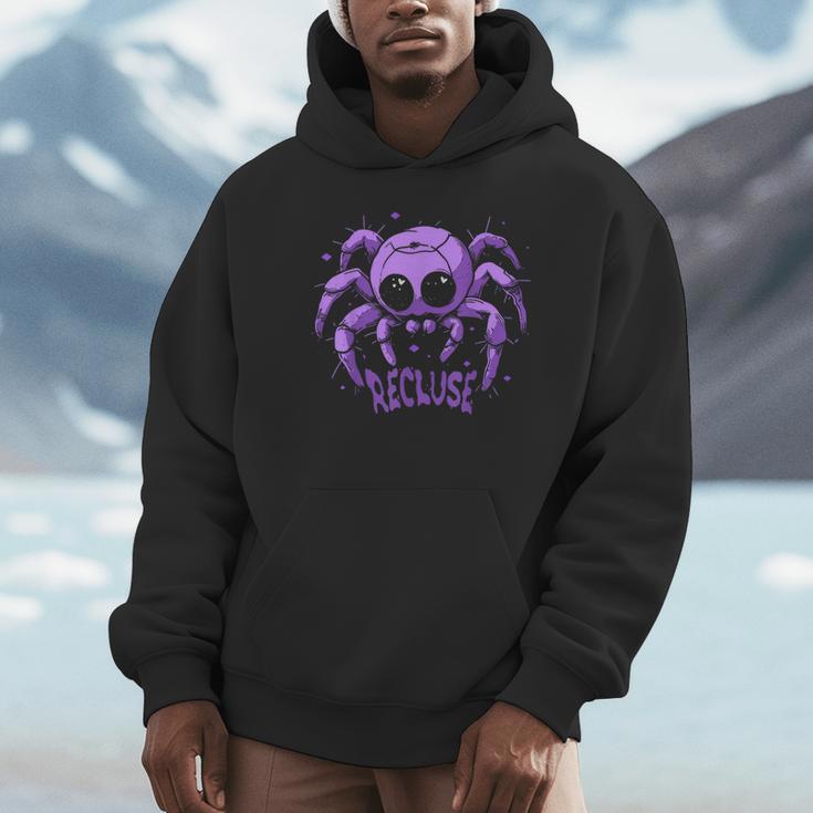 Recluse Pastel Goth Spider Shy Introvert Creepy Cute Kawaii Unisex Hoodie Recluse Pastel Goth Spider Shy Introvert Creepy Cute Kawaii Unisex Hoodie