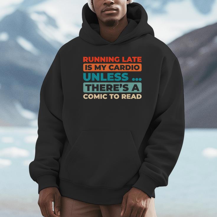 Retro Art Graphic Novels Superheroes Vintage Comic Books Unisex Hoodie