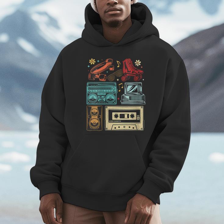 Retro Cassette 70s 80s 90s Music Vintage Party Nostalgia Unisex Hoodie Retro Cassette 70s 80s 90s Music Vintage Party Nostalgia Unisex Hoodie