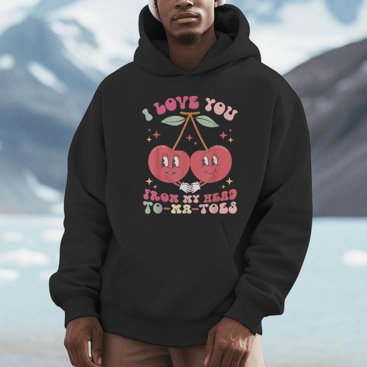 Retro Cherry Love 90s Nostalgia Unisex Hoodie