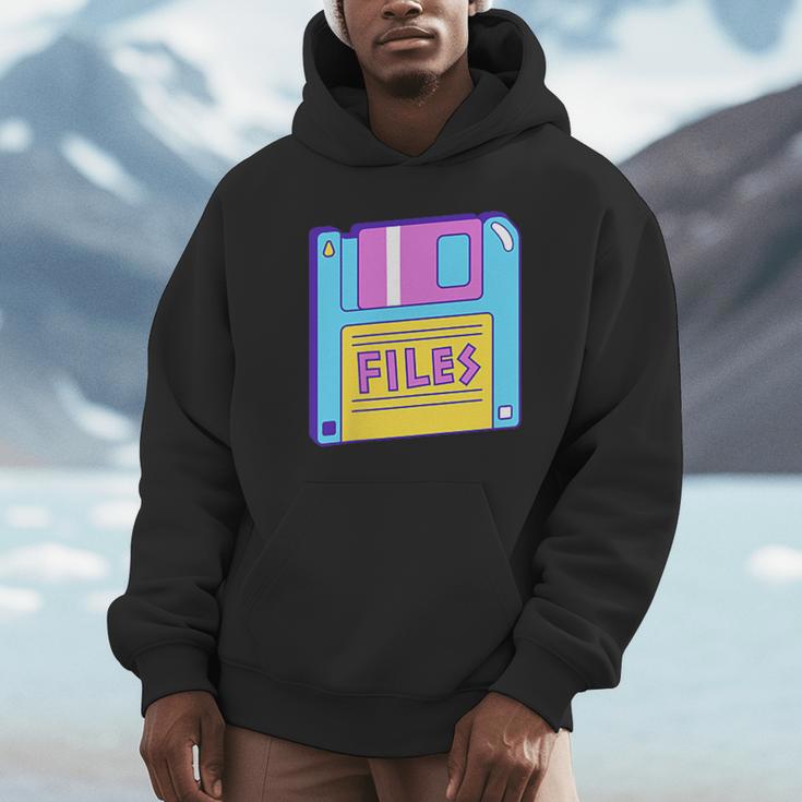 Retro TechnologyOld School Floppy Nostalgia 90s Generation Unisex Hoodie