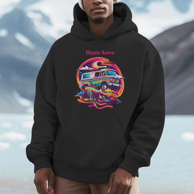 Retro Graphic Print With a Touch Of Nostalgia Unisex Hoodie