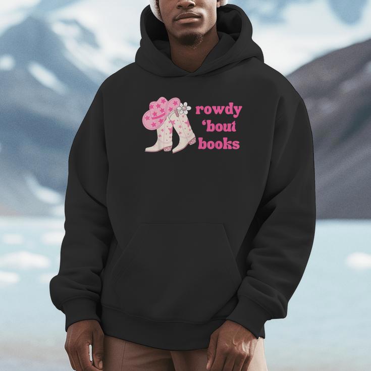 Rowdy 'Bout Books Cowboy Lovers Unisex Hoodie