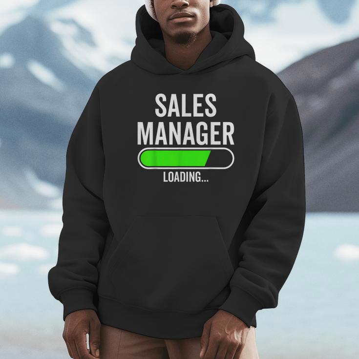 Sales Manager Loading Graduation Graduate New Job Unisex Hoodie